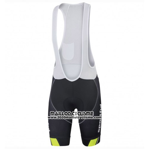 2016 Maillot Ciclismo Sportful Noir et Vert Manches Courtes et Cuissard