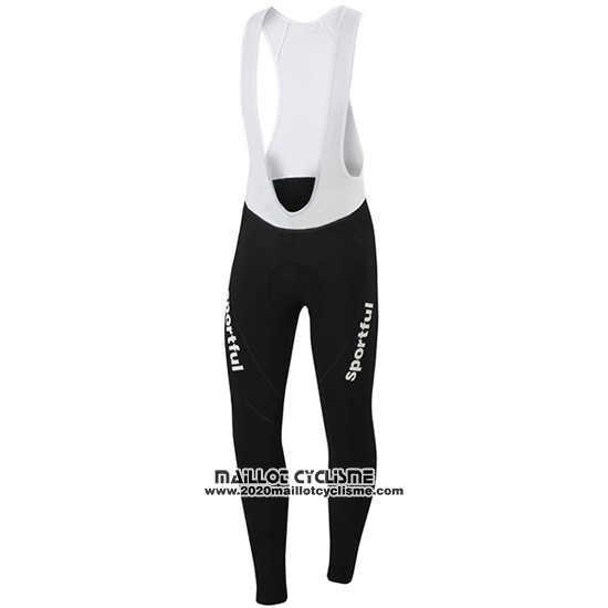 2016 Maillot Ciclismo Sportful Rouge et Blanc Manches Longues et Cuissard