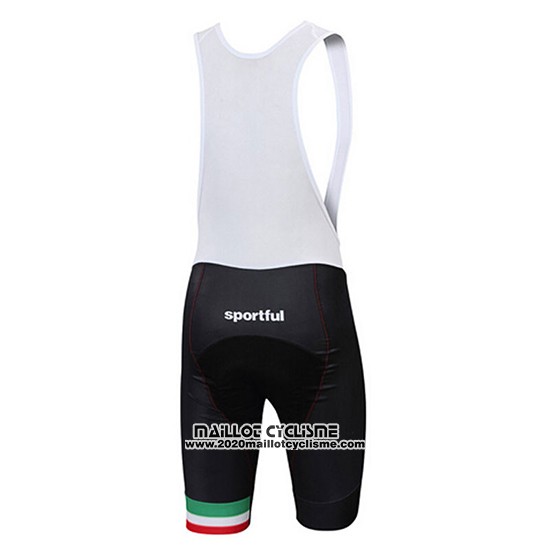 2017 Maillot Ciclismo Sportful Noir Manches Courtes et Cuissard