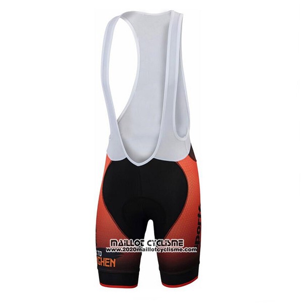 2017 Maillot Ciclismo Sportful Orange Manches Courtes et Cuissard