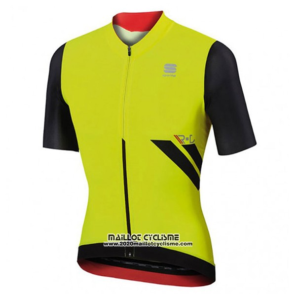 2017 Maillot Ciclismo Sportful R&d Ultraskin Vert et Noir Manches Courtes et Cuissard