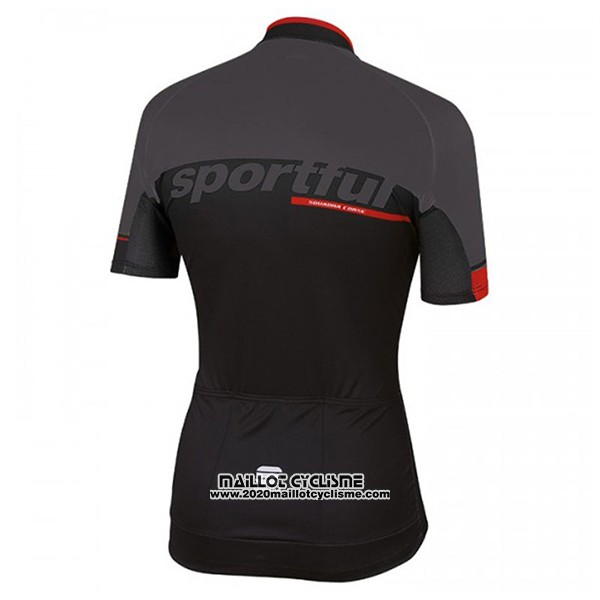 2017 Maillot Ciclismo Sportful SC Noir Manches Courtes et Cuissard