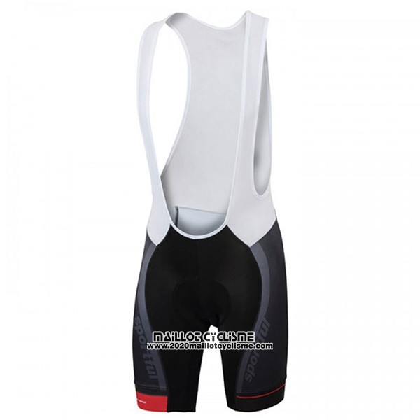 2017 Maillot Ciclismo Sportful SC Noir Manches Courtes et Cuissard