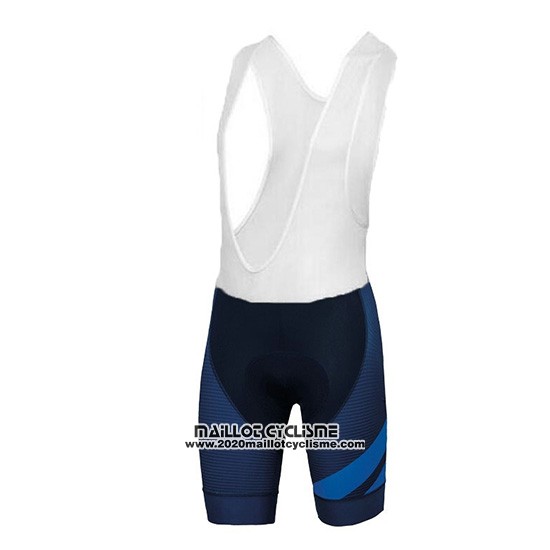 2018 Maillot Ciclismo Sportful Fonce Bleu Manches Courtes et Cuissard