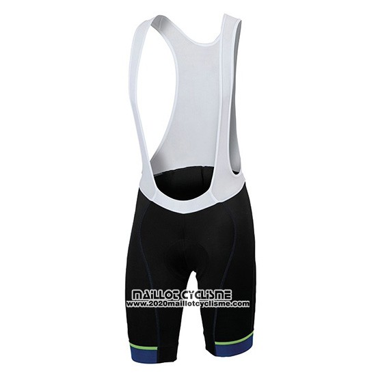 2018 Maillot Ciclismo Sportful Prism Fonce Bleu Manches Courtes et Cuissard