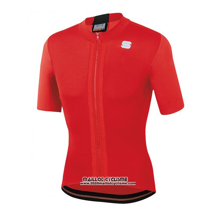 2020 Maillot Cyclisme Sportful Rouge Manches Courtes et Cuissard