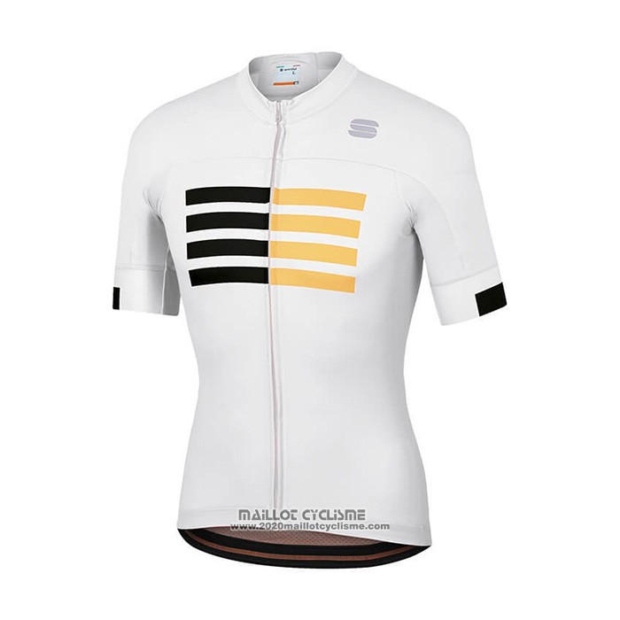 2021 Maillot Cyclisme Sportful Blanc Manches Courtes et Cuissard