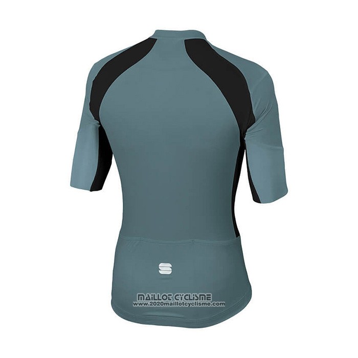 2021 Maillot Cyclisme Sportful Gris Manches Courtes et Cuissard