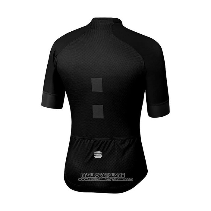 2021 Maillot Cyclisme Sportful Noir Blanc Manches Courtes et Cuissard