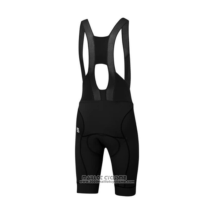 2021 Maillot Cyclisme Sportful Noir Gris Manches Courtes et Cuissard