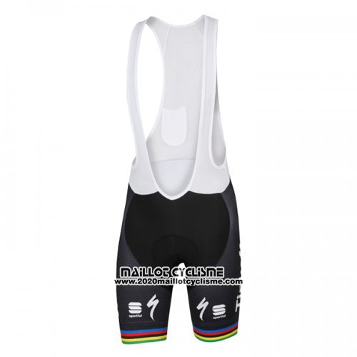 2016 Maillot Ciclismo UCI Mondo Champion Tinkoff Blanc Manches Courtes et Cuissard