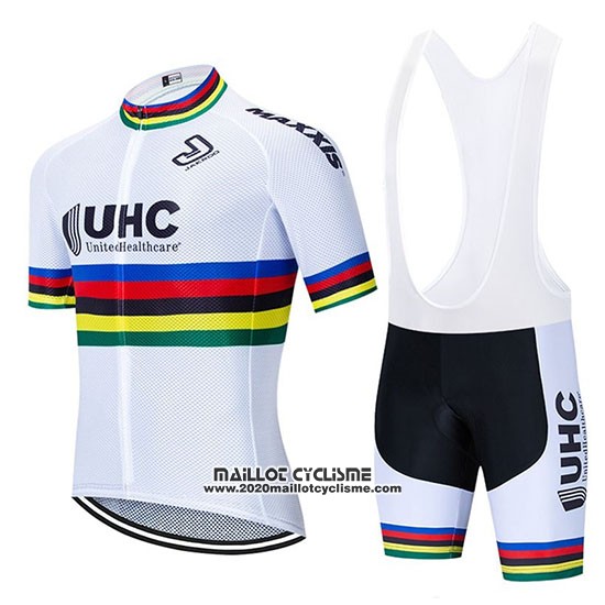 2020 Maillot Ciclismo UHC UCI Mondo Champion Manches Courtes et Cuissard