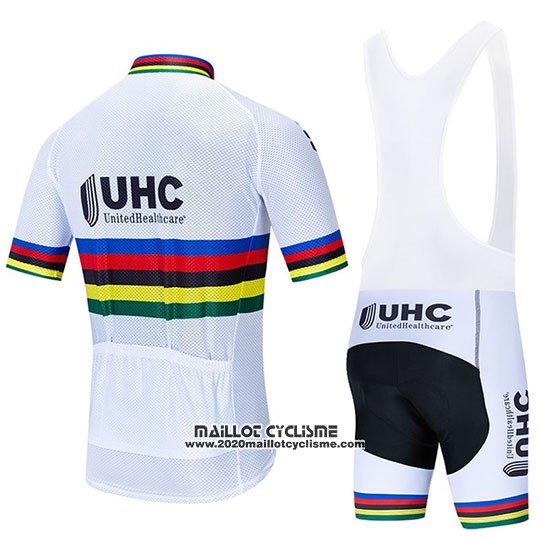 2020 Maillot Ciclismo UHC UCI Mondo Champion Manches Courtes et Cuissard