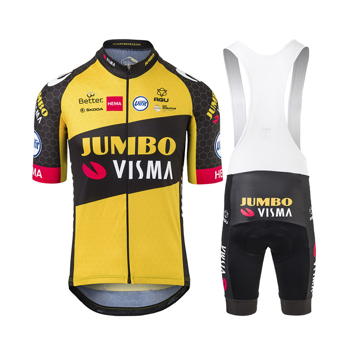 maillot cyclisme Jumbo Visma 2020-2021